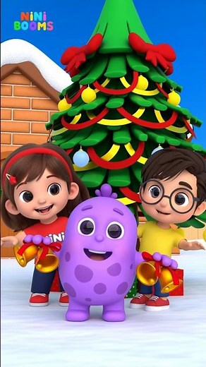 Merry Christmas Song for Kids 🎄☃️ | Nini’s Christmas Fun