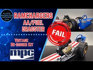 MPC's "RAMCHARGERS AA/FUEL DRAGSTER" - Full Build/Review - FAIL!
