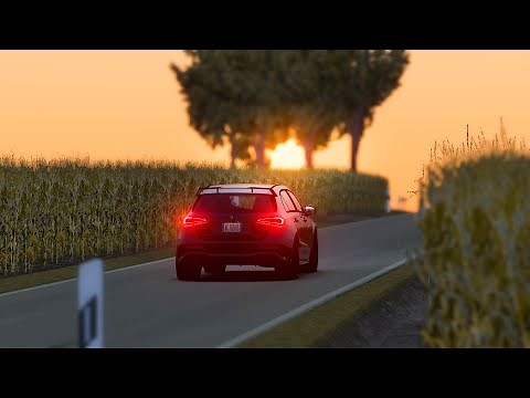 BRABUS A35 AMG with Loud DSG Farts - Assetto Corsa (Logitech G29)
