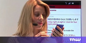 Japanese operator demonstrates real-time, automatic translation service