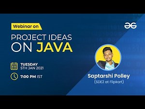#SkillitUp | Webinar - Project Ideas for Java