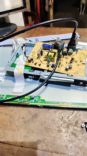 19"LED LCD monitor repairing.