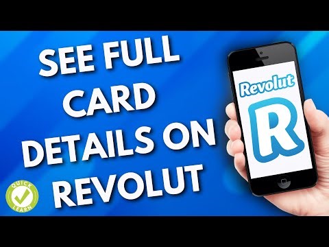 How To See Full Card Details On Revolut (Simple)