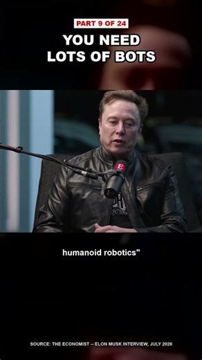 Elon Musk: "You Need Lots of Bots" | Part 9 of 24 #shorts