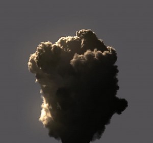 FumeFX, Explosion