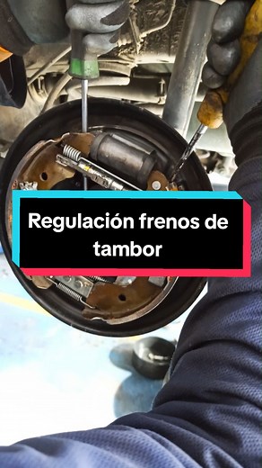 Regulación de frenos de tambor: Cómo regular zapatas de freno de manera diferente