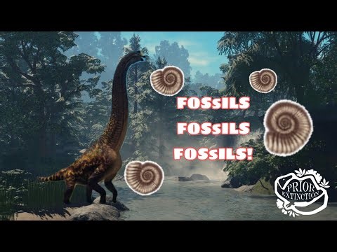 The COMPLETE Jurassic Fossil Location guide!- Roblox Prior Extinction Recode
