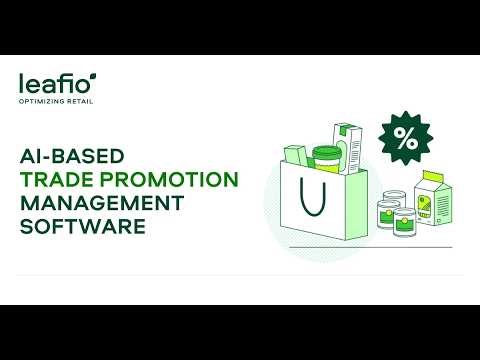 LEAFIO AI's AI-Based Trade Promotion Management Software: How it Works