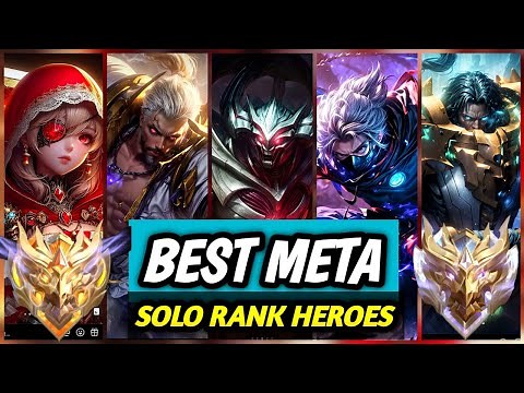 15 Best Meta Heroes for Solo Rank 2024 (Season 33) | Mobile Legend Tier List