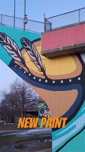 New Paint #indigenous #mural #art #toronto