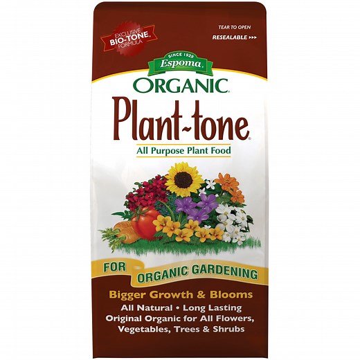 Espoma Organic Plant-tone Plant Food, 5-3-3 Fertilizer, 8 lbs.