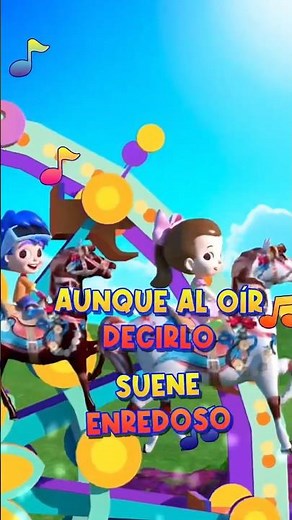 Si con rapidez lo dices suena talentoso…. 🎠🎡Supercalifragilisticoespialidoso #shorts #kids