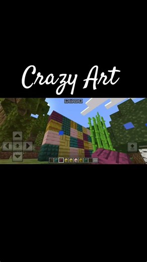 "This Isn’t a Picture… It’s MINECRAFT?! 🎨😱🔖" #minecraft #crazyart