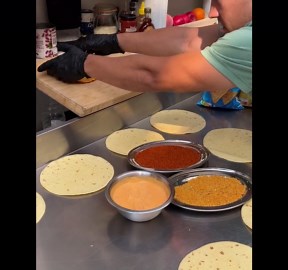 Crunchy Dorito-Crusted Tortilla: A Cheesy Delight