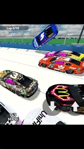 HE WENT FLYING OVER THE 78!