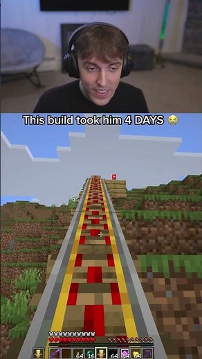 This Build took him 4 days...