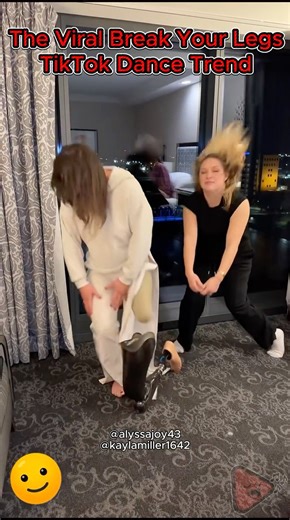 Who broke their legs BETTER??! 😱