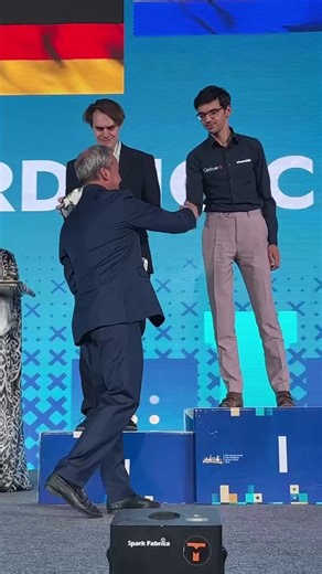 104K views · 1.7K reactions |  Anish Giri being awarded his medal and winner’s trophy by FIDE President Arkady Dvorkovich at the closing ceremony of the #FIDEGrandSwiss. | FIDE - International Chess Federation | Facebook