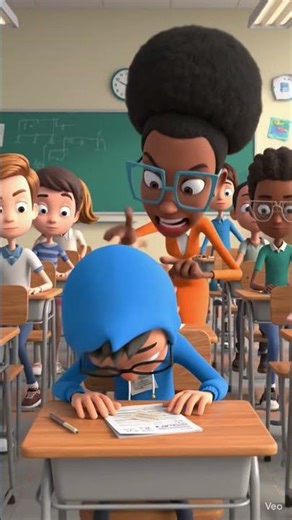 school 🎒 cartoon #ai #funny #cartoon#viral #shorts #tending #video #