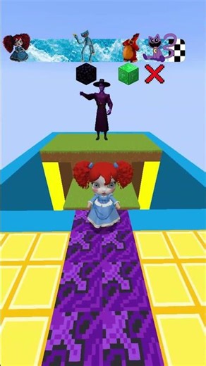 Poppy Playtime Chapter 5 SKY JUMP CHALLENGE P.2 #minecraft #poppyplaytime