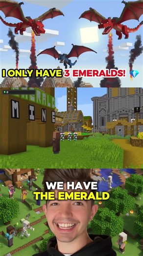 I only have 3 emeralds! The story of the villager who gave me his last one...