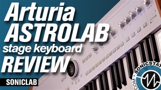 Sonic LAB: Arturia Astrolab - New Concept Stage Keyboard