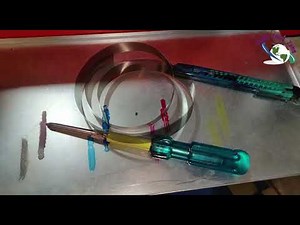 कोनिका फ्लेक्स प्रिंटिंग मशीन 180dpi 4.5m Encoder Strip changing process step by step part-2