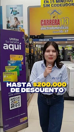 Paga con tu Tarjeta Codensa y recibe hasta $200.000 de descuento
