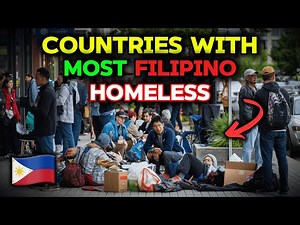 10 Countries with the Most Filipino Homeless Abroad
