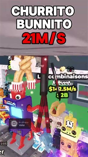 C'est un cheater avec admin panel ?#roblox #stealabrainrot