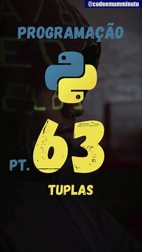 Tuplas em python, o que são? #python #tecnologia #programacao #javascript #java #csharp