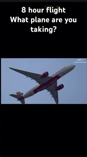 8 Hour✈️ flight what plane are you taking? 🤔#viral #plane #airport #shorts