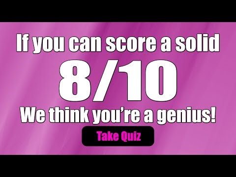 Fresh trivia quiz
