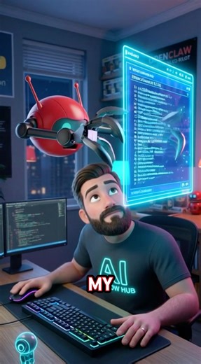 I let an AI take over my PC 🤯 (Meet OpenClaw) #coding #ai