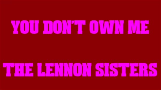 𝐓𝐡𝐞 𝐋𝐞𝐧𝐧𝐨𝐧 𝐒𝐢𝐬𝐭𝐞𝐫𝐬 - 𝐘𝐨𝐮 𝐃𝐨𝐧'𝐭 𝐎𝐰𝐧 𝐌𝐞 (𝐋𝐲𝐫𝐢𝐜𝐬) 𝐀𝐫𝐭𝐢𝐬𝐭: 𝐓𝐡𝐞 𝐋𝐞𝐧𝐧𝐨𝐧 𝐒𝐢𝐬𝐭𝐞𝐫𝐬 𝐀𝐥𝐛𝐮𝐦: #𝟏 𝐇𝐢𝐭𝐬 𝐎𝐟 𝐓𝐡𝐞 𝟏𝟗𝟔𝟎'𝐬 𝐑𝐞𝐥𝐞𝐚𝐬𝐞𝐝: 𝟏𝟗𝟔𝟒 𝐑𝐞𝐜𝐨𝐫𝐝𝐞𝐝: 𝟏𝟗𝟔𝟒 𝐆𝐞𝐧𝐫𝐞𝐬: 𝐕𝐨𝐜𝐚𝐥 𝐆𝐫𝐨𝐮𝐩, 𝐓𝐫𝐚𝐝𝐢𝐭𝐢𝐨𝐧𝐚𝐥 𝐏𝐨𝐩 & 𝐄𝐚𝐬𝐲 𝐋𝐢𝐬𝐭𝐞𝐧𝐢𝐧𝐠. No Copyright Infringement Intended #Lyric #LyricVideo #LyricsVideos #MusicVideo #MusicVideos #Lyrics #LyricsVideo #LyricsVideos #MusicLyricsVideoTV #MusicWithLyrics #Mus