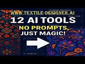 12 Game-Changing AI Tools to Supercharge Your Textile Design – No Prompts Needed!