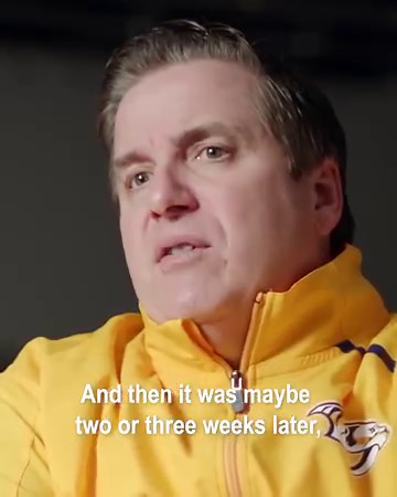 The story of how the Nashville Predators rallied around Craig Baugh, their longtime locker room attendant 💛🏒 NHL | NHLPA | ESPN