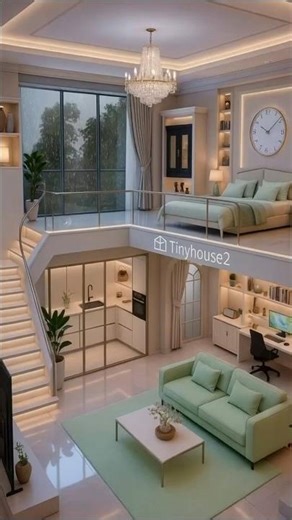 Luxury Loft House Tour 🌧️ Cozy Rainy Day Vibes