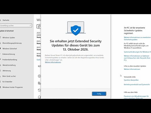 Windows 10 ESU Updates aktivieren: Updates verlängern bis 2026