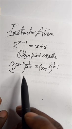 2.5K views · 90 reactions | Learn how to solve Olympiad Mathematics #maths #instructoralison # | Alison Zaccheaus Otuebe | Facebook
