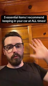 5 essential items I recommend keeping in your car at all times. #essentials #caressentials #flattire #essential #emergency #cartips #protip #caradvice #carexpert #helpfultips #top5 #ti | andysautoadvice