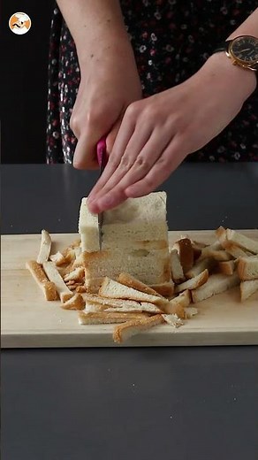 Your homemade panko breadcrumbs! 🍞