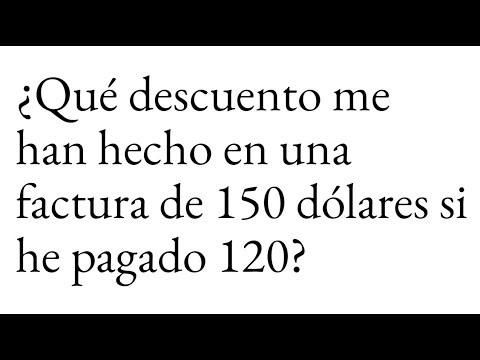 ¿SABES HALLAR EL PORCENTAJE DE DESCUENTO? Matemáticas Básicas