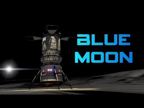 Return to the Moon | Blue Moon MK2 Lunar Lander (Artemis Era Cinematic) #artemis