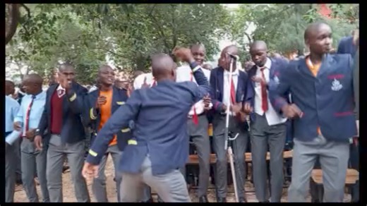 The Energy these Gen Zees wacha tu Cardinal Otu ga Mosocho YCS Choir Perfoming Ni Mmoja Marcello Omuttaha | Marcello Omuttaha