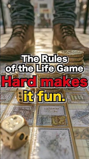 The Rules of the Life Game! It's hard—that's what makes it fun