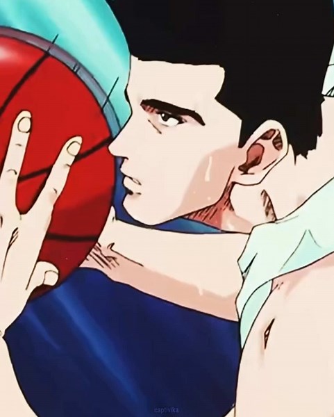 Iconic Akira Sendoh Hair in Slam Dunk Animation Edit