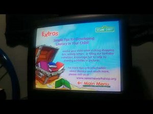 Elmo and the Bookaneers 2009 DVD Menu Walkthrough