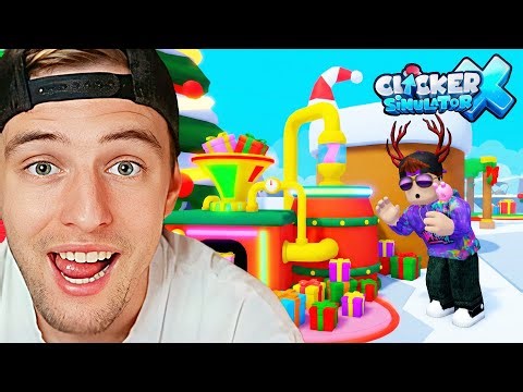 PRVNÍ VÁNOČNÍ UPDATE V CLICKER SIMULATORU X 😱