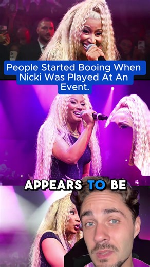 People started booing when Nicki was played at an event. #nickiminaj #nicki #onika